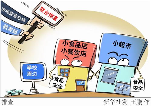 确保学生 舌尖上的安全 ,教育部将严查五毛食品及 白粉 等零食
