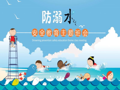 防溺水 安全教育主题班会(共18张PPT)